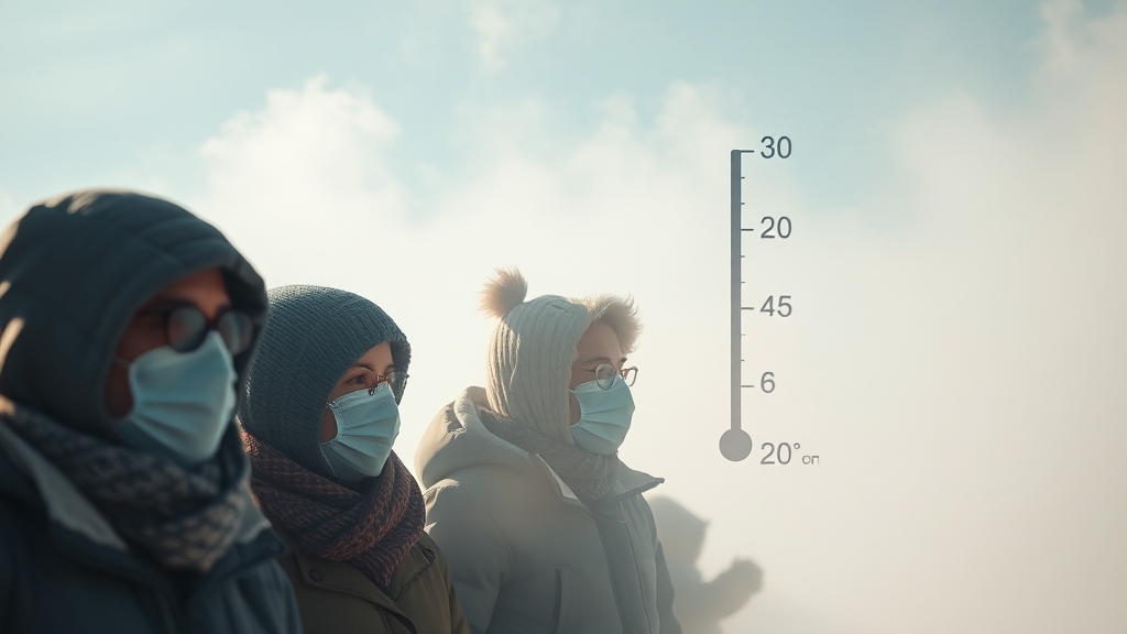 오늘의 날씨 핵심 요약 (realistic 스타일)